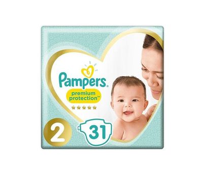 Pampers Premium Protection couches - 124 couches Pampers (taille 2