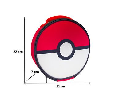 Pokémon-rugtas (22 x 22 x 7 cm)
