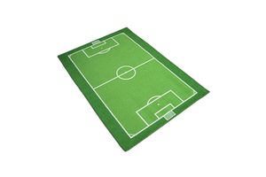 Anti-slip speeltapijt met voetbalveld (95 x 133 cm)
