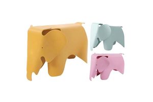 Kinderstoel olifant (geel, blauw of roze)