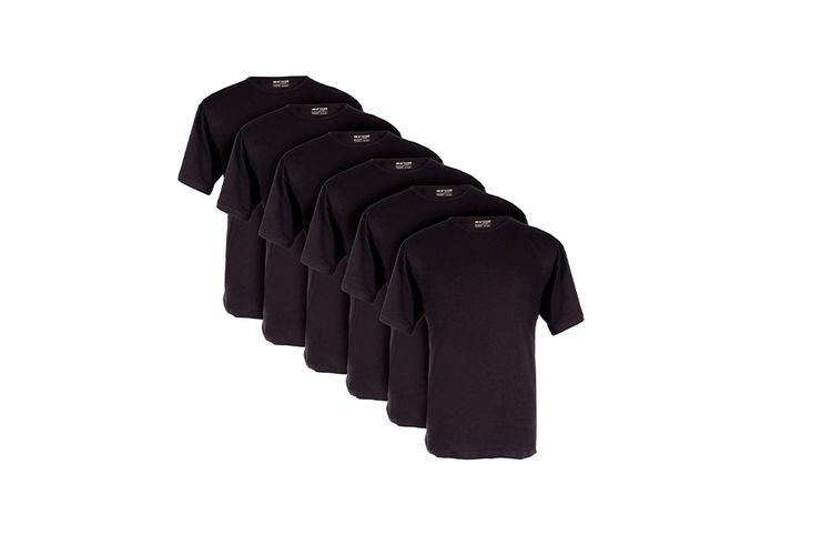 6 zwarte t-shirts van Paulo Vici