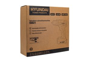 Hyundai draadloze accu schroef- & boormachine  (20 V)
