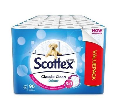 Scottex - 96 Rollen Toilettenpapier
