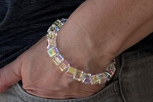 Armband met regenboogkristallen van Sophie Siero