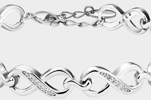 Zilverkleurige armband van Anna Milano