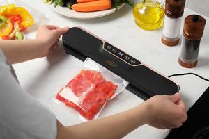 Machine à sceller sous vide avec 10 sachets