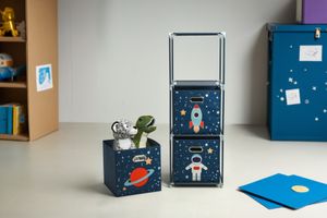 Opbergrek met Ruimtevaart Thema - Perfect voor de Kinderkamer!