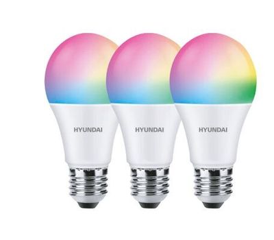 3 smarte Glühbirnen von Hyundai