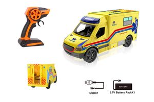 Ambulance jouet avec son et lumière
