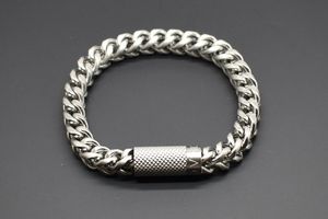 Roestvrijstalen armband van Mauro Vinci (23 cm)