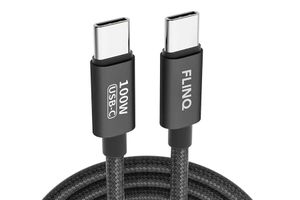 2 stuks USB-C snellaadkabels van FlinQ