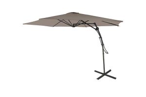 Parasol déporté taupe de Feel Furniture (Ø 300cm)