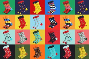 Verrassingspakket met 10 paar sokken (maat: 41 - 46)