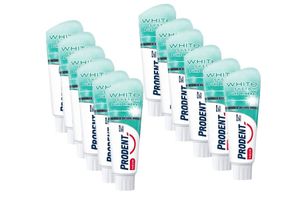 12 tubes tandpasta van Prodent White System Pure Mineral