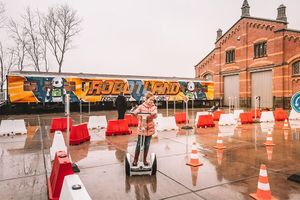 Nét over de Belgische grens: Robotland tickets (2 p.)