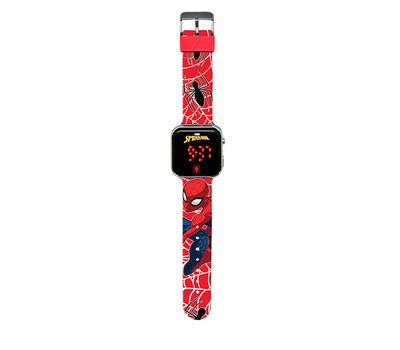 Digitaal Spiderman horloge (21,5 x 0,5 x 3,5 cm)