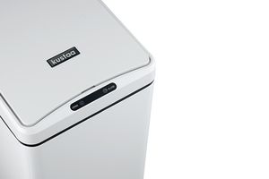 Weißer Mülleimer mit Sensor von KUSTAA (50 L)