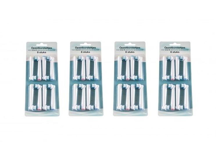 Zahnbürstenköpfe für Oral-B Zahnbürsten (32 Stück)