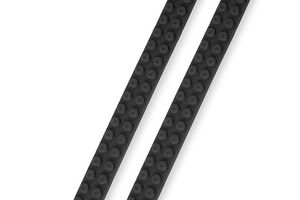 Zelfklevende bouwbloktape zwart (6 stuks)