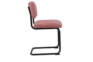 2 chaises rouge clair Feel Furniture