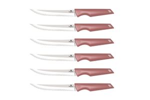 6 couteaux à steak de Berlinger Haus (rose)