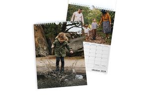 Jaarkalender met eigen foto's