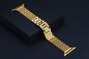 Bracelet doré Apple Watch de Di Lusso
