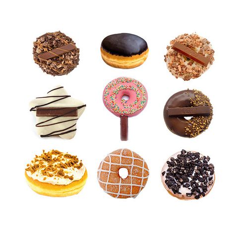 VakantieVeilingen Voucher voor 24 Dunkin' KitKat-donuts