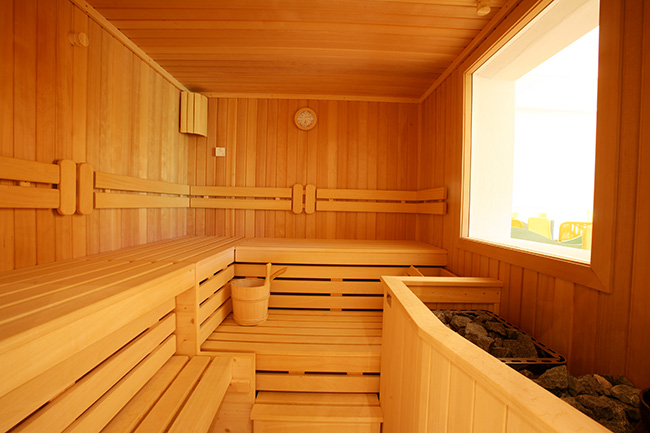 Lege Finse sauna