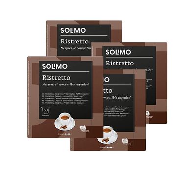 Capsules de café Ristretto (4 x 50 capsules)