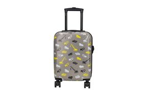 Valise enfant avec motif véhicules de construction (32 L)