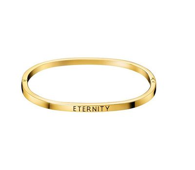 Calvin Klein goudkleurige armband 'Eternity' (maat XS)