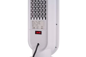 Ventilateur tour avec fonction de chauffage (2 000 W)