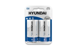 10 super Alkaline D-batterijen van Hyundai Batteries