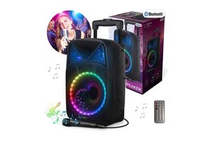 Bluetooth-karaokeset met feestverlichting